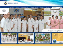 Tablet Screenshot of baosongroup.vn